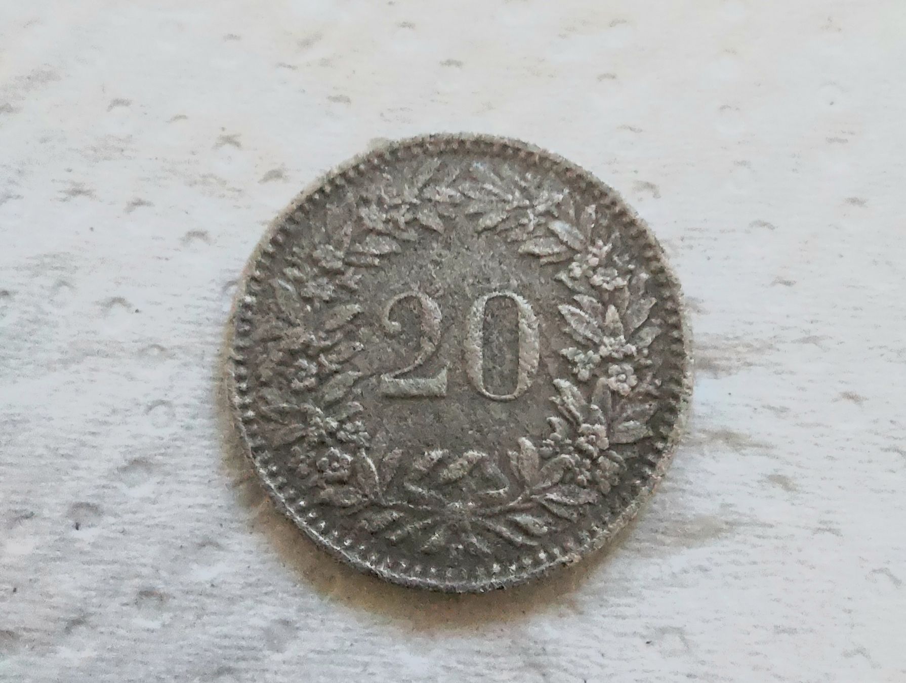 Tutti le monete: 8 Alte Schweizermünzen von 1895 - 1925 – Usato da Allenwinden venduto da Jojoly 3