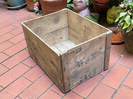 Vintage / Antike Holzkiste Schachtel