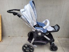 Kinderwagen Teutonia BeYou V3 + Tragetasche