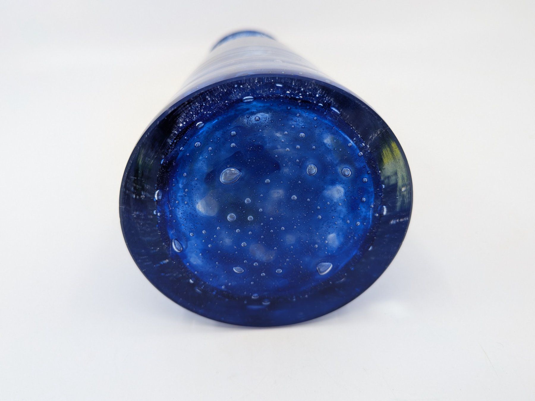 Vasi & Recipienti: Flasche Vase Glasvase blau – Usato da Emmen venduto da magelan 3