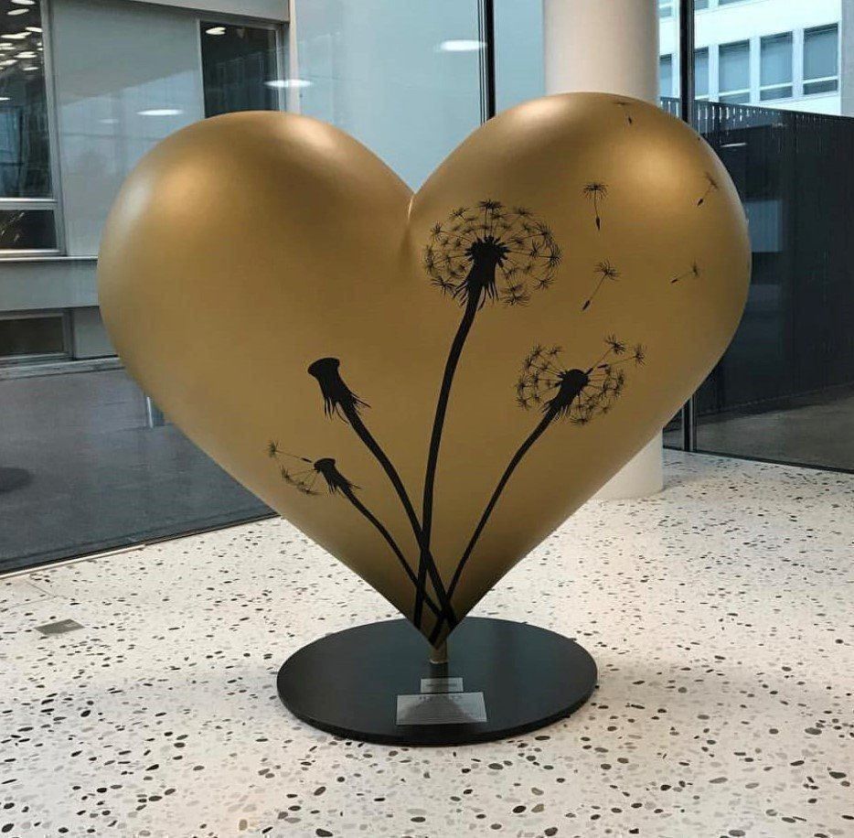 Skulpturen & Statuen: Herz Skulptur aus San Francisco – Neu (gemäss Beschreibung) aus Basel von Seifehuesli