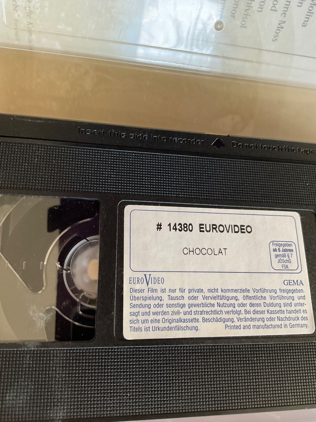Alle VHS: VHS Chocolat – Gebraucht aus Biel/Bienne von heygio 1