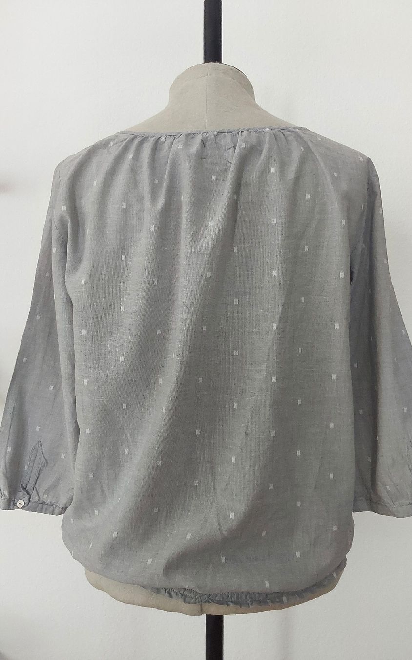 Opus Camicette: Bluse Tunika opus 38 Baumwolle hellgrau – Usato da Köniz venduto da scopello12 4