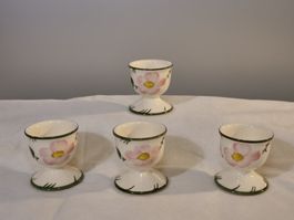 Villeroy  & Boch 4 Eierbecher Wild-Rose
