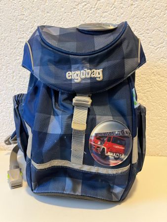 Ergobag Kinderrucksack mit Feuerwehr-Motiv