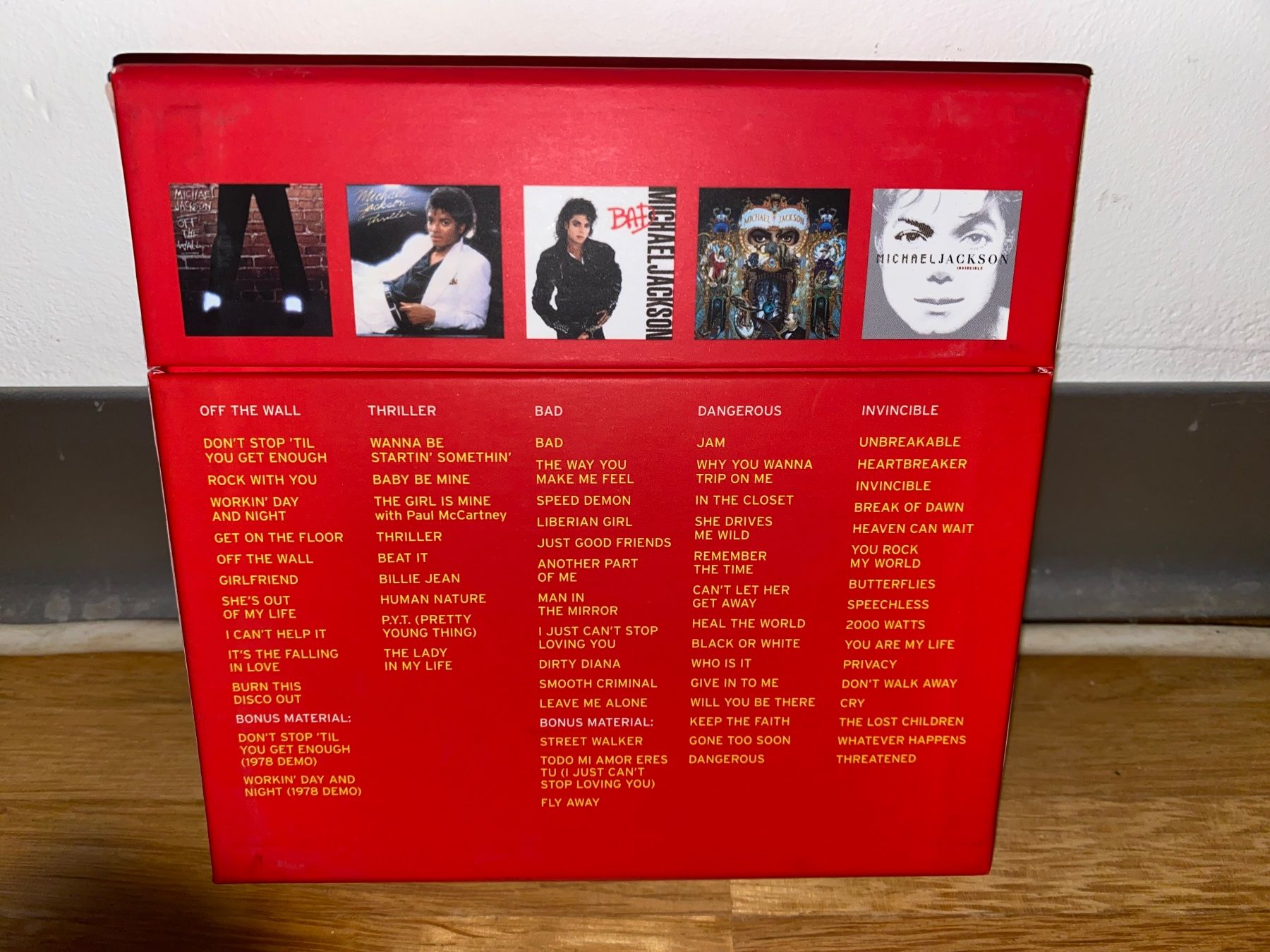 CD: Michael Jackson Box-Set 'The Collection' Limited Edition – Nuovo e nell'imballaggio originale da Rotkreuz venduto da mia_dc2r 1