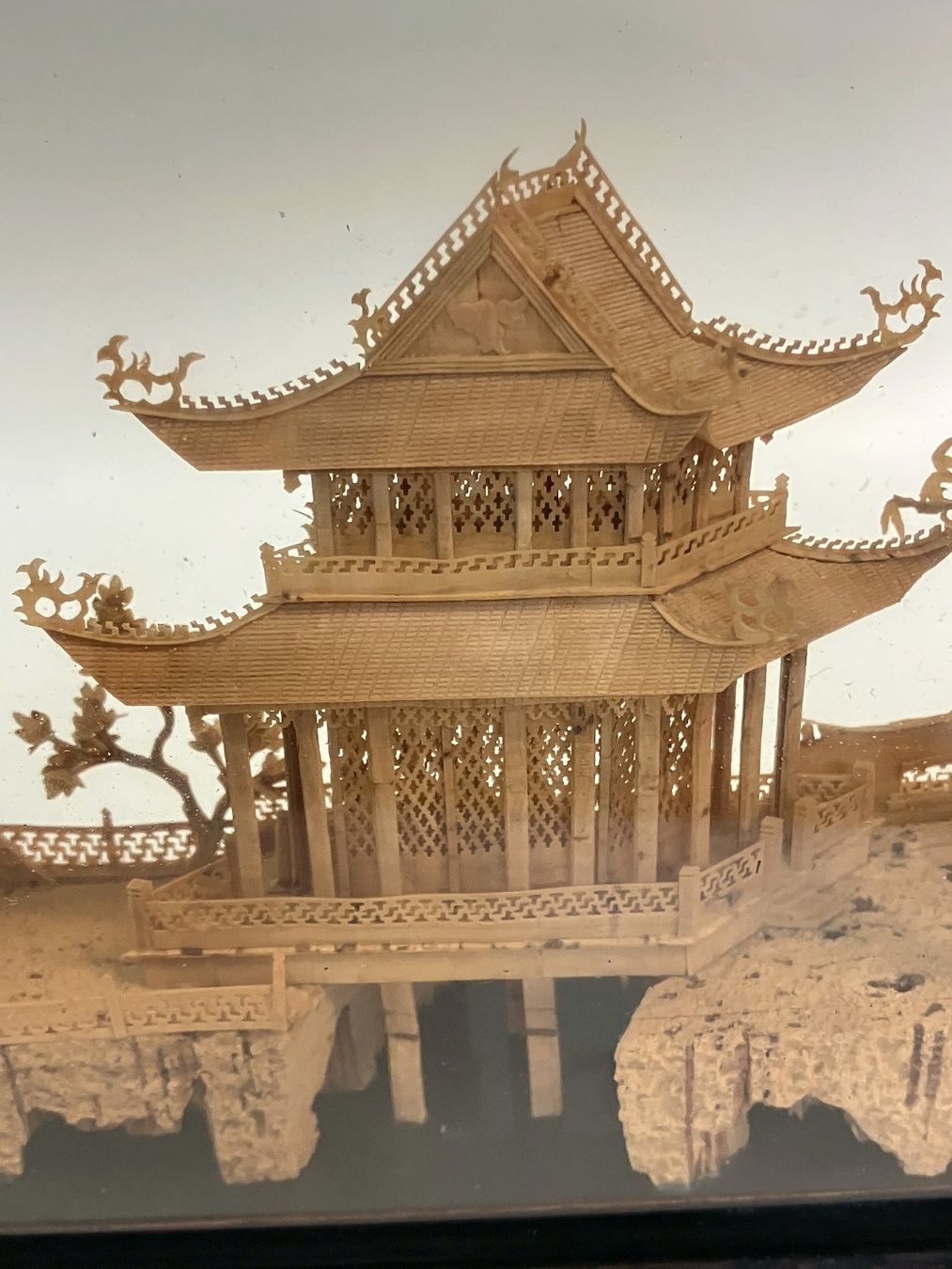 Toutes les décorations: Chinesische Korkschnitzerei Diorama – D'occasion à Horw par luzernicus 3