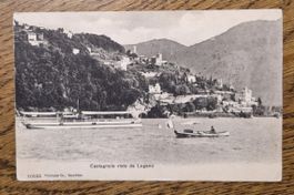 Castagnola visto da Lugano 1903, Stempel Villa Moritz