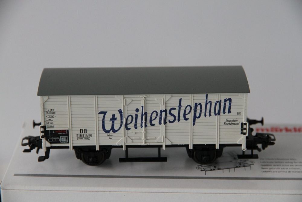 Märklin Trains électriques: Weihenstephan, Märklin, Kühlwagen, 1 : 87, Neu – Neuf avec emballage d'origine à Nesselnbach par ubourson 3