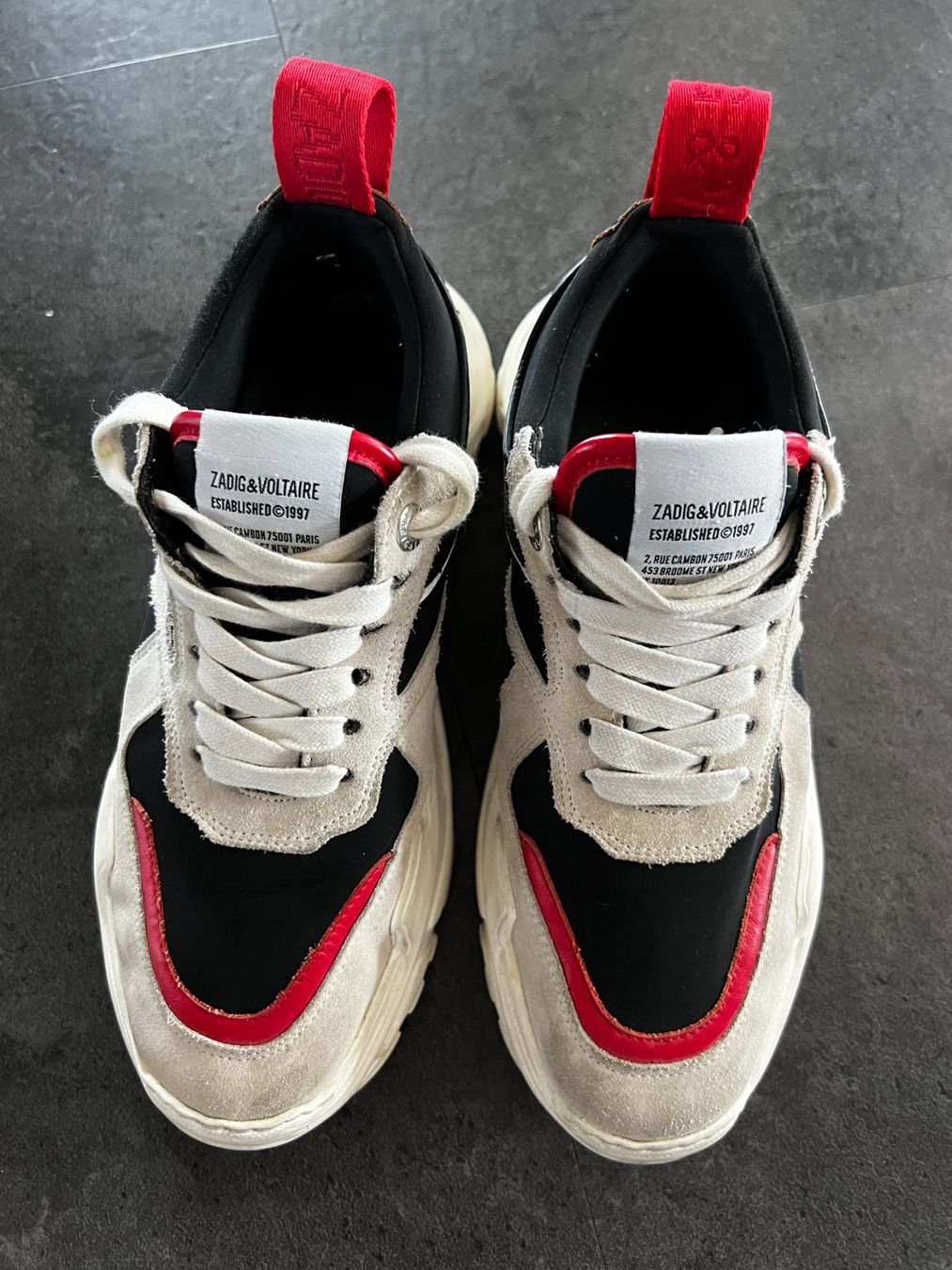 Zadig & Voltaire Scarpe da donna: Zadig & Voltaire Sneakers, 65% Leather Gr. 39 – Usato da Rüschlikon venduto da 21moje 2