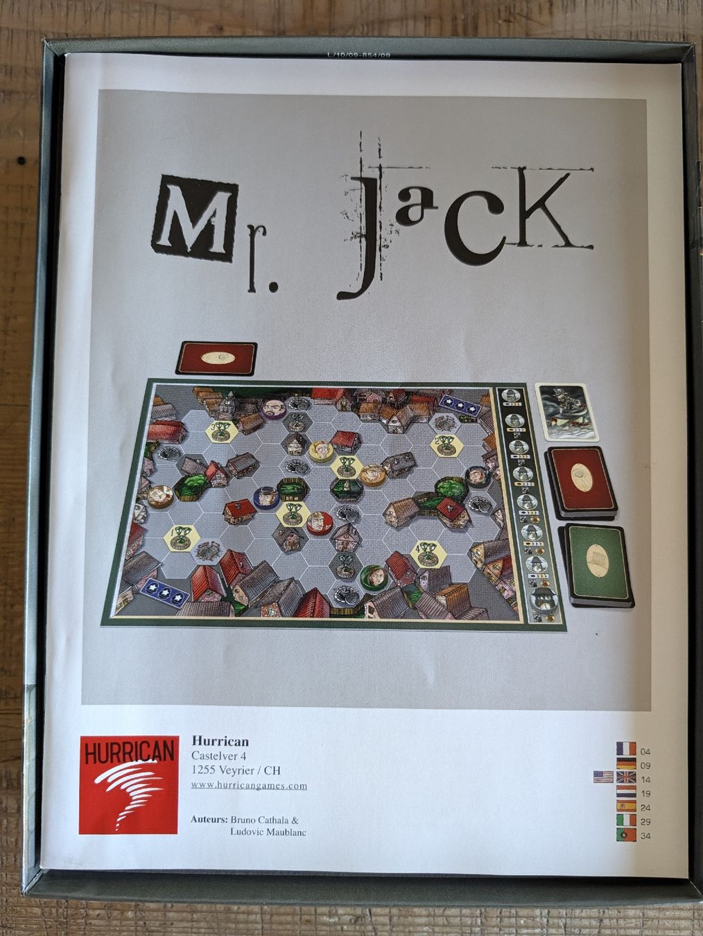 Giochi: Mr. Jack Brettspiel Hurrican  – Usato da Oberwil-Lieli venduto da stefim 1