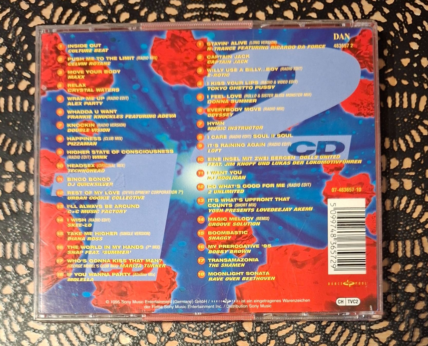 CD: Dance Now! Vol.13, Dance Pop Compilation Sampler 2CD 1995 – Usato da Schönenberg TG venduto da Gregolino76 1