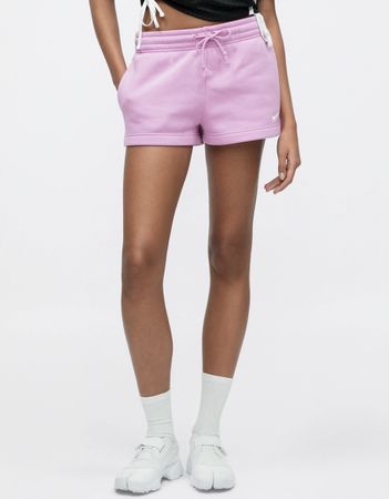 Nike Phoenix Fleece Damen Shorts Pink – Gr. S – Neu