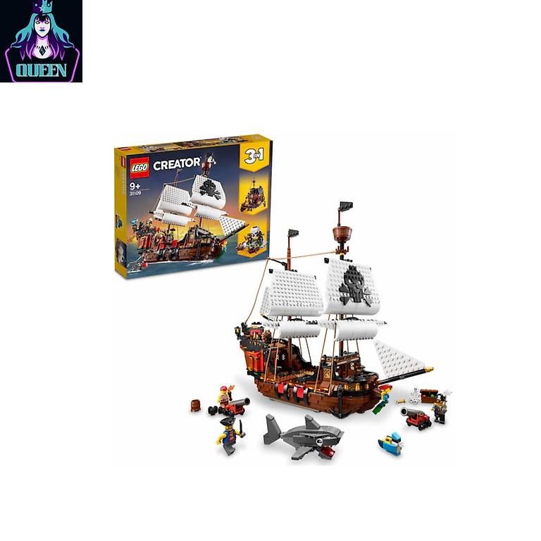 Kit di costruzioni: Lego Creator Piratenschiff Set Nr. 31109 – Usato da Hettlingen venduto da Queen-Of-Old-Things 1