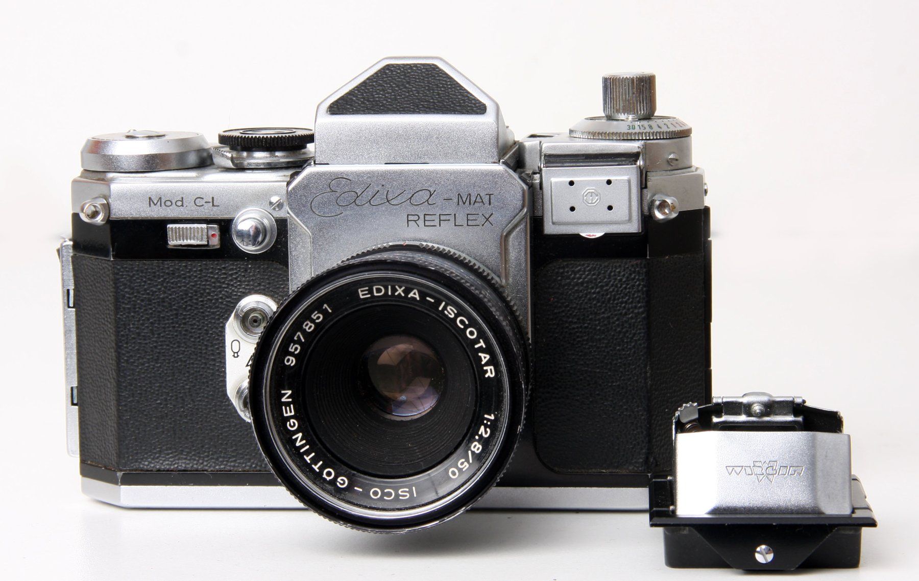 Edixa Fotografie & Film: Edixa-mat Reflex Mod. C-L , Edixa Iscotar 2,8/50mm – Gebraucht aus Jona von