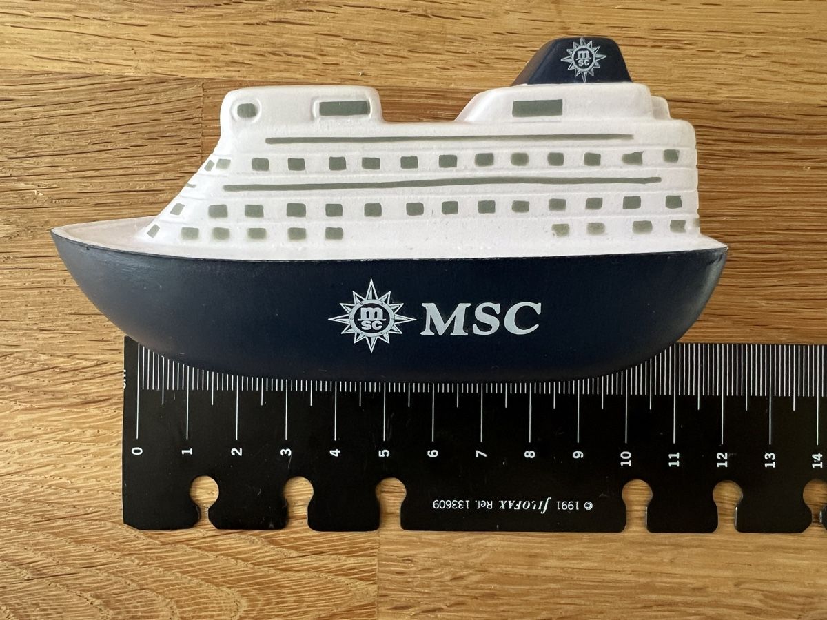 Kit di modellismo & Modellini statici: MSC Schiff Stressball – Nuovo e nell'imballaggio originale da St. Gallen venduto da Mokki2014 3
