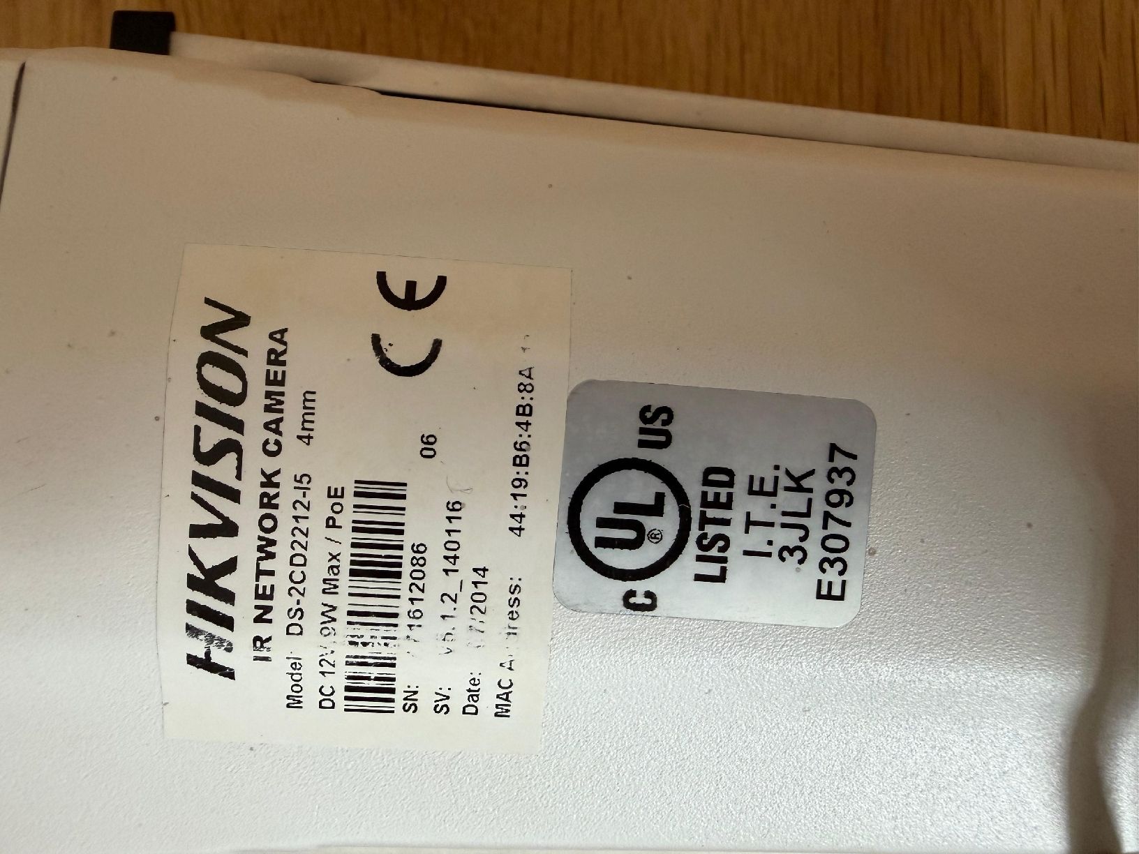 Fotocamera: Hikvision DS-2CD2212-I5 Bullet outdoor IP Camera – Nuovo (secondo la descrizione) da Winterthur venduto da reb_rk9m 4