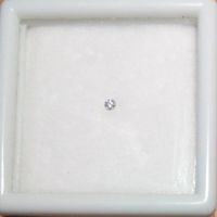 Natürlicher Diamant rund 0.01ct VS G-H 1.3mm