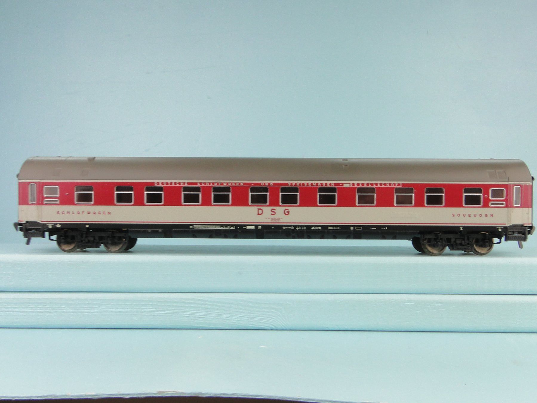 Fleischmann Modellini di ferrovie: Fleischmann H0 5176 DSG Schlafwagen. Neu – Usato da Bülach venduto da cann11 1