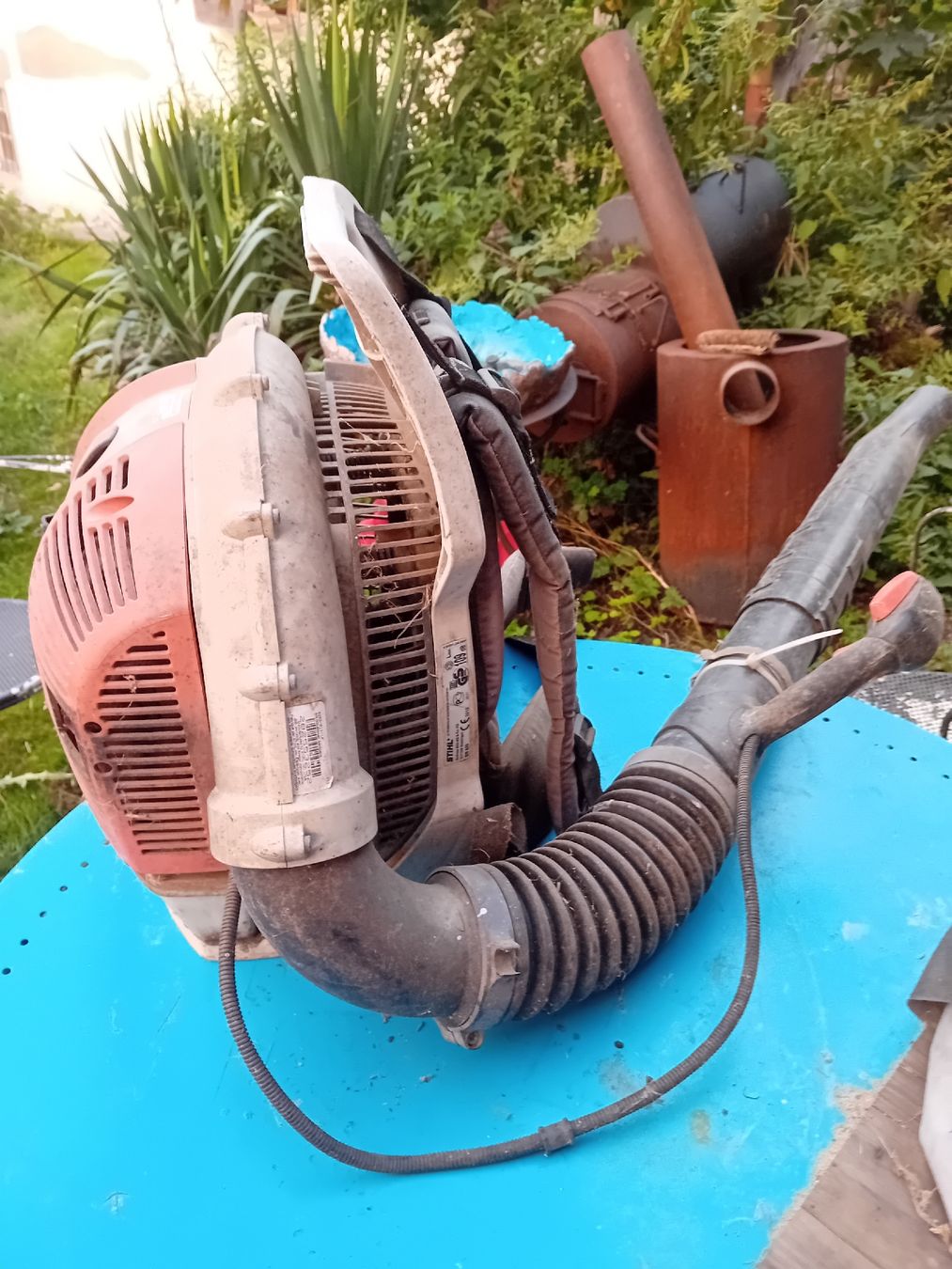 Stihl Soffiatori & Aspiratori per foglie: Stihl BR 600 Laubbläser Rucksack gebraucht – Difettoso da Horgen venduto da von_g7nl