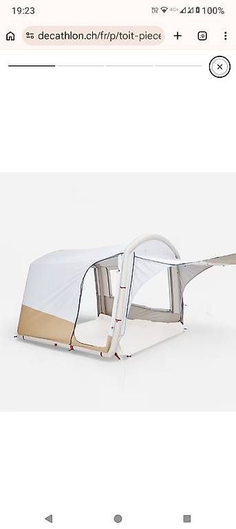 Zelte: Tente Decathlon pour fourgon – Gebraucht aus La Sagne VD von eclectus 1