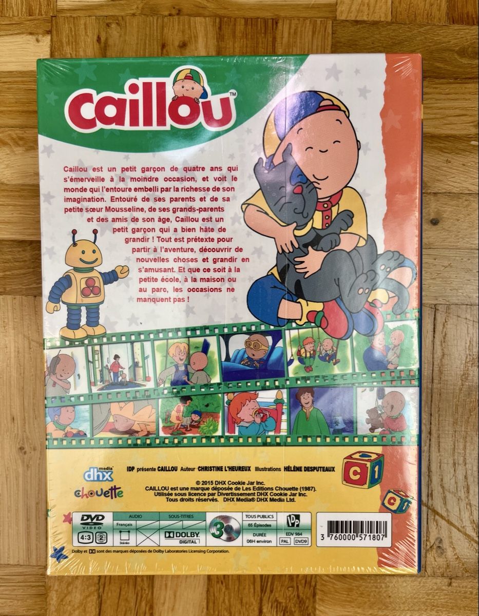 Tutti i DVDs: Caillou 1. Saison DVDs – Nuovo e nell'imballaggio originale da Meilen venduto da Klea.chasm 2