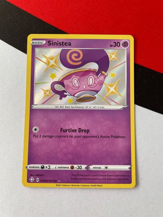 Pokémon - Sinistea Shiny Shining Fates Ab 1.- | Kaufen Auf Ricardo