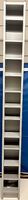 Schmales Regal IKEA: Benno Gnedby helles grau/silber (5)