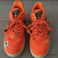 Nike Air Force 1 Orange Just Do It 🔥 Rare Summer Kicks