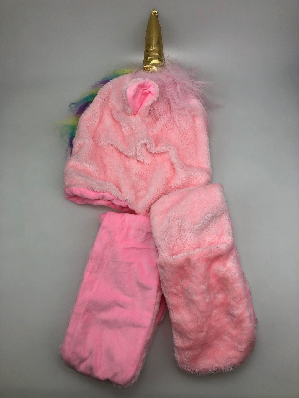 Costumi: Umhang Poncho Einhorn mit 2 Taschen hellblau oder rosa – Nuovo e nell'imballaggio originale da Schaffhausen venduto da ky-shop 6