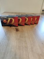 TDK D90 Audio Cassettes - 5 Pack - New & Sealed!