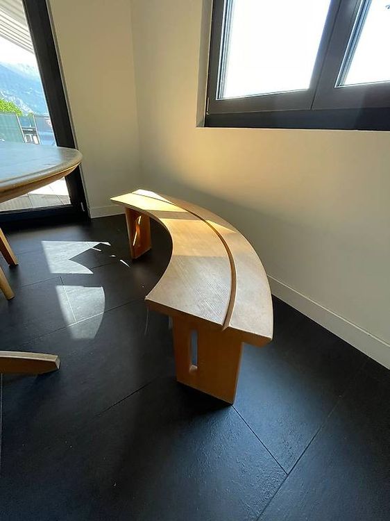 Table à Manger Et 4 Chaises Bois Style Pierre Chapo – Moderne, Occasion