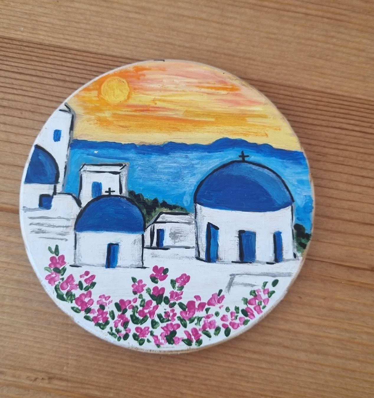 Sottobicchieri: Hand-Painted Decorative Coasters Set / Home decor  – Nuovo e nell'imballaggio originale da Glattpark(Opfikon) venduto da dev_k5dn 6