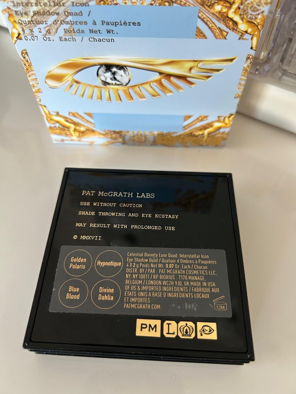 Pat McGrath Labs Make-up: Pat MacGrath Labs Eyeshadow Quad Interstellar Icon – Nuovo (secondo la descrizione) da Horn venduto da Mada72 3