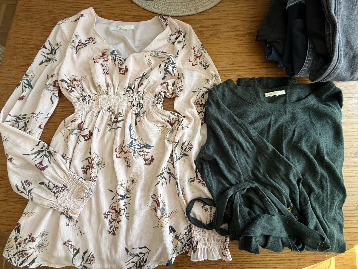 H&M Lotti di vestiti: Umstandsmode Schwangerschaft Paket gr S/M – Usato da Belp venduto da Lu96 1