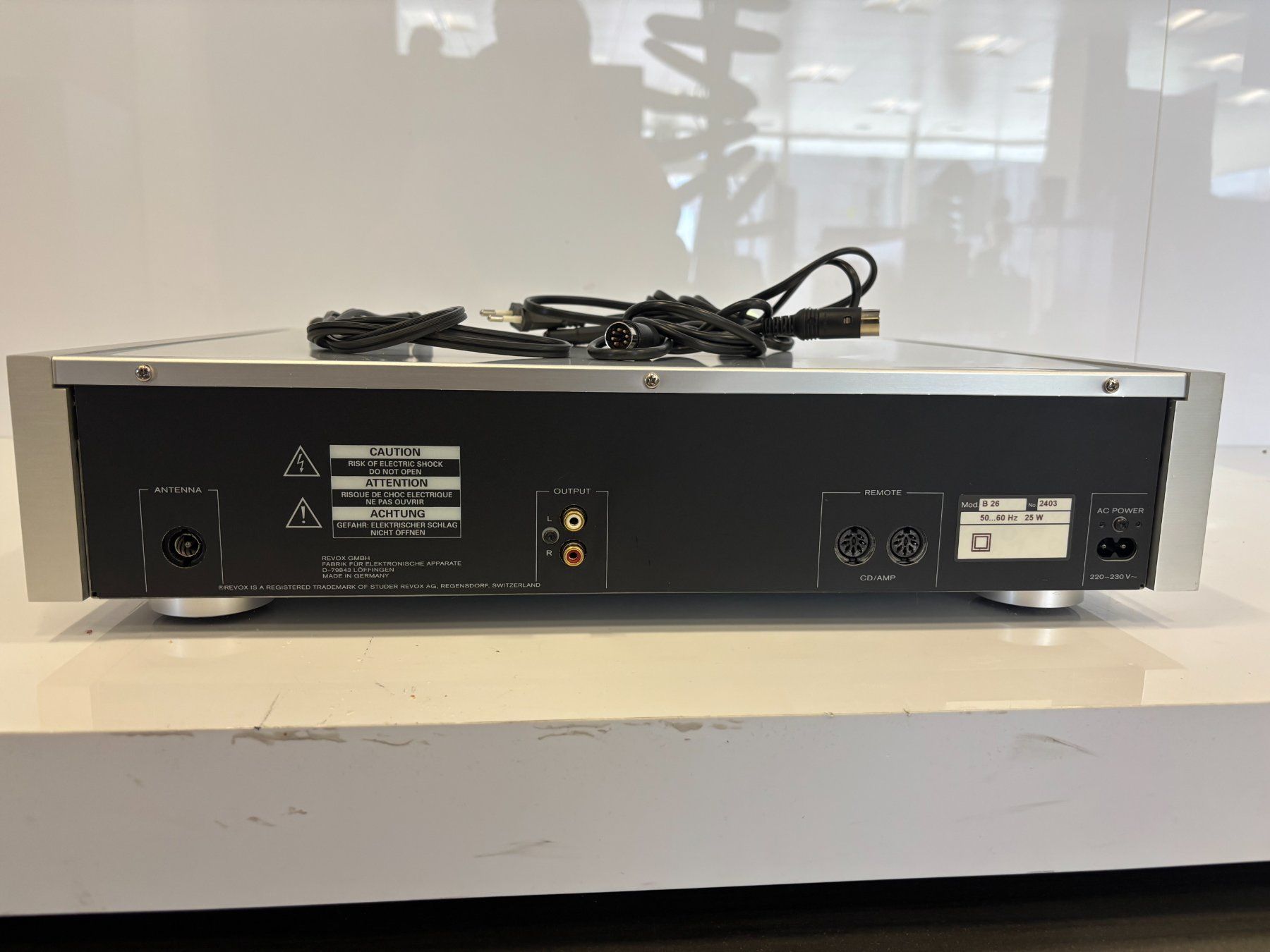 Revox Radio: Revox B26 FM-Tuner – Usato da Heerbrugg venduto da Kirchhofer 3