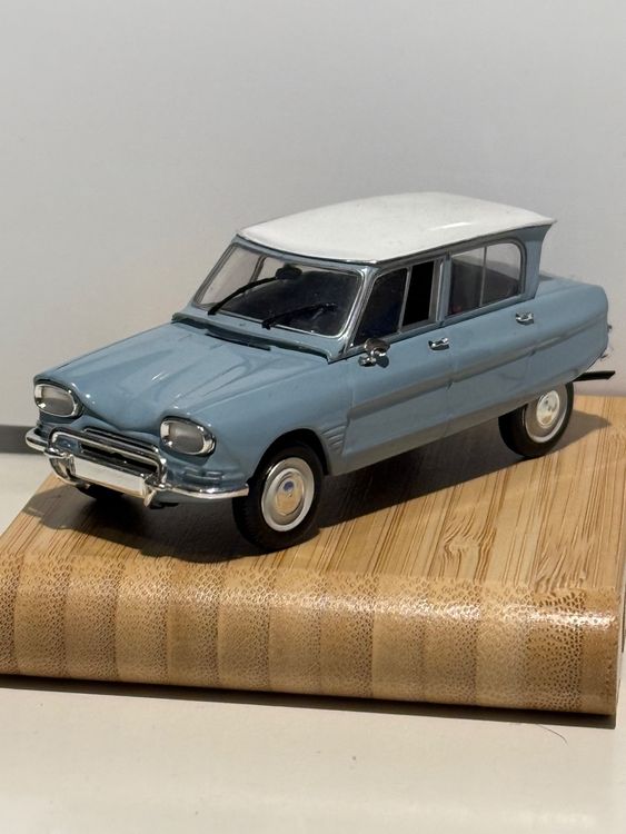 CITROEN AMI 6 Gris et Toit Blanc NOREV 1:43