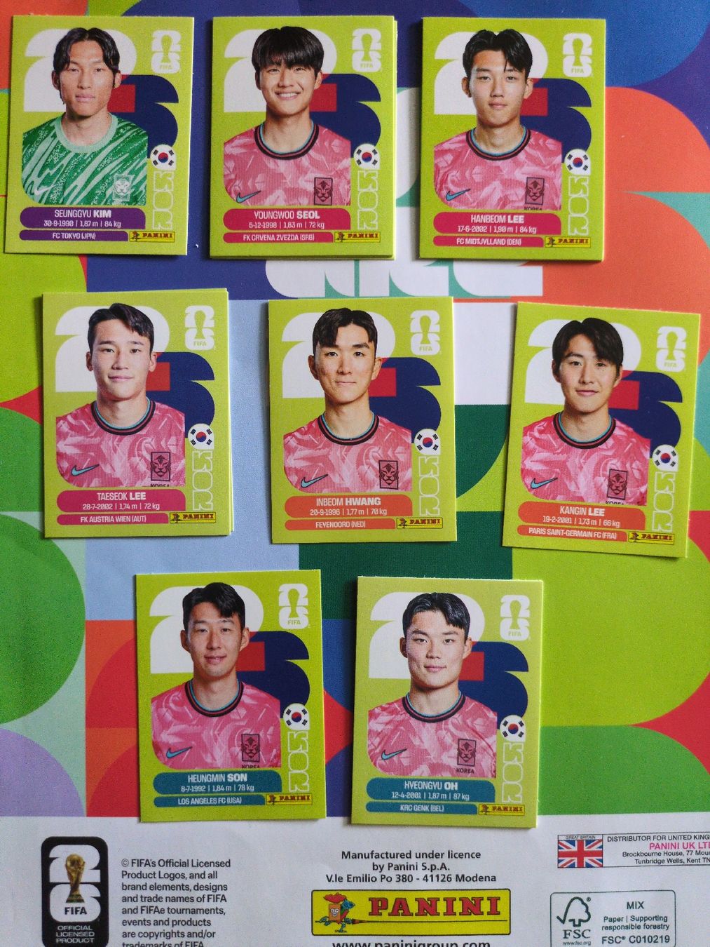 Panini Carte collezionabili: Panini Sticker Südkorea Set – Nuovo (secondo la descrizione) da Rapperswil SG venduto da sau_p7ft