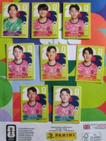 Panini Sticker Südkorea Set