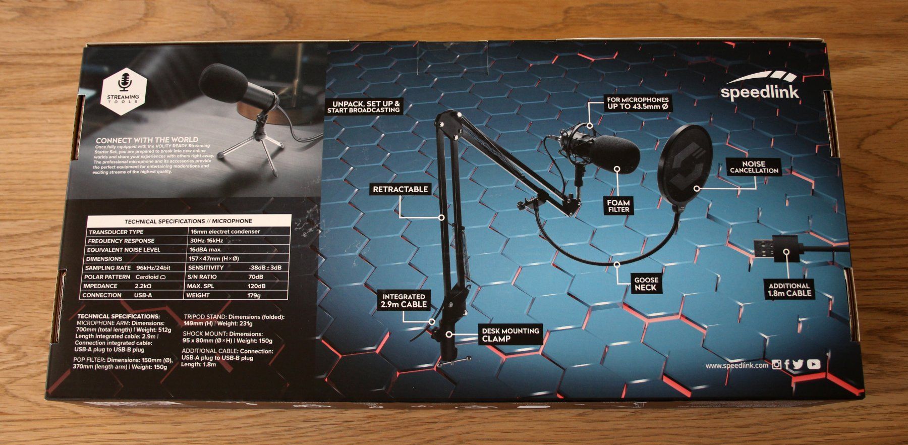 Microfoni: Speedlink Volity Ready Streaming Set – Nuovo e nell'imballaggio originale da Münchenbuchsee venduto da Chaoo 1