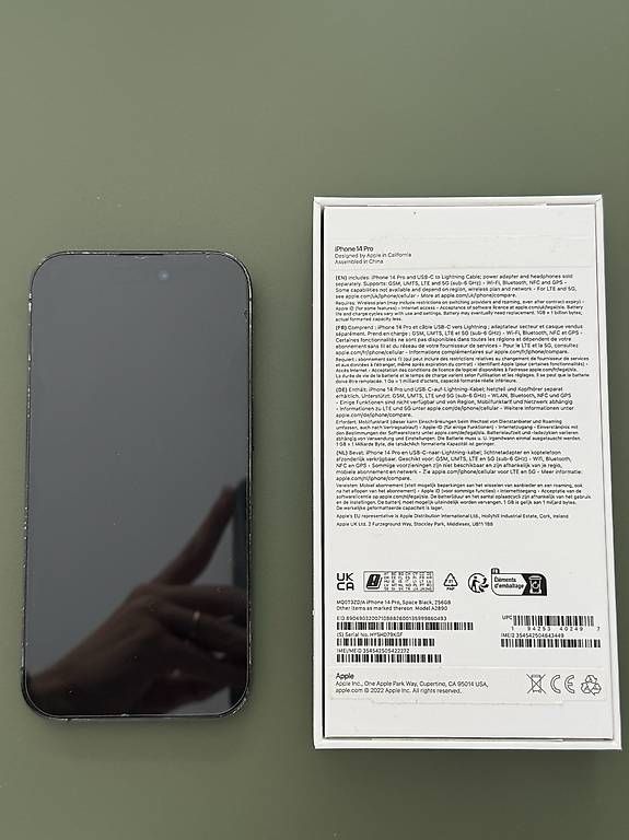 Telefoni cellulari / Smartphones: iPhone 14 Pro Space Black 256 GB – Usato da Pregassona venduto da sga_yr8d