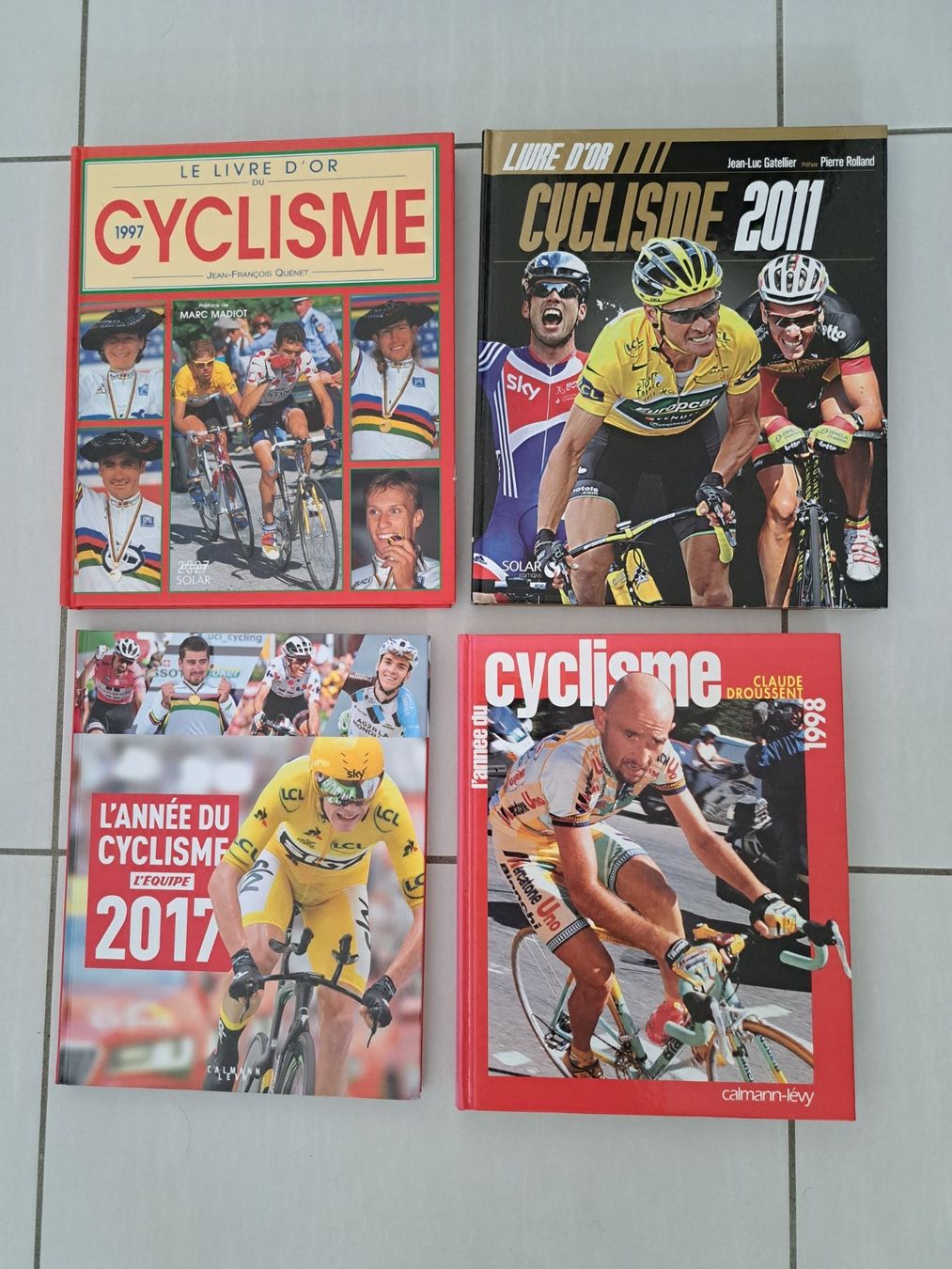 Libri: 4 Livres cyclisme COLLECTOR – Nuovo (secondo la descrizione) da Sierre venduto da sabr11