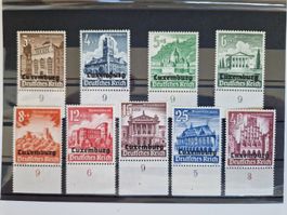 Deutsches Reich Briefmarken Luxemburg POSTFRISCH