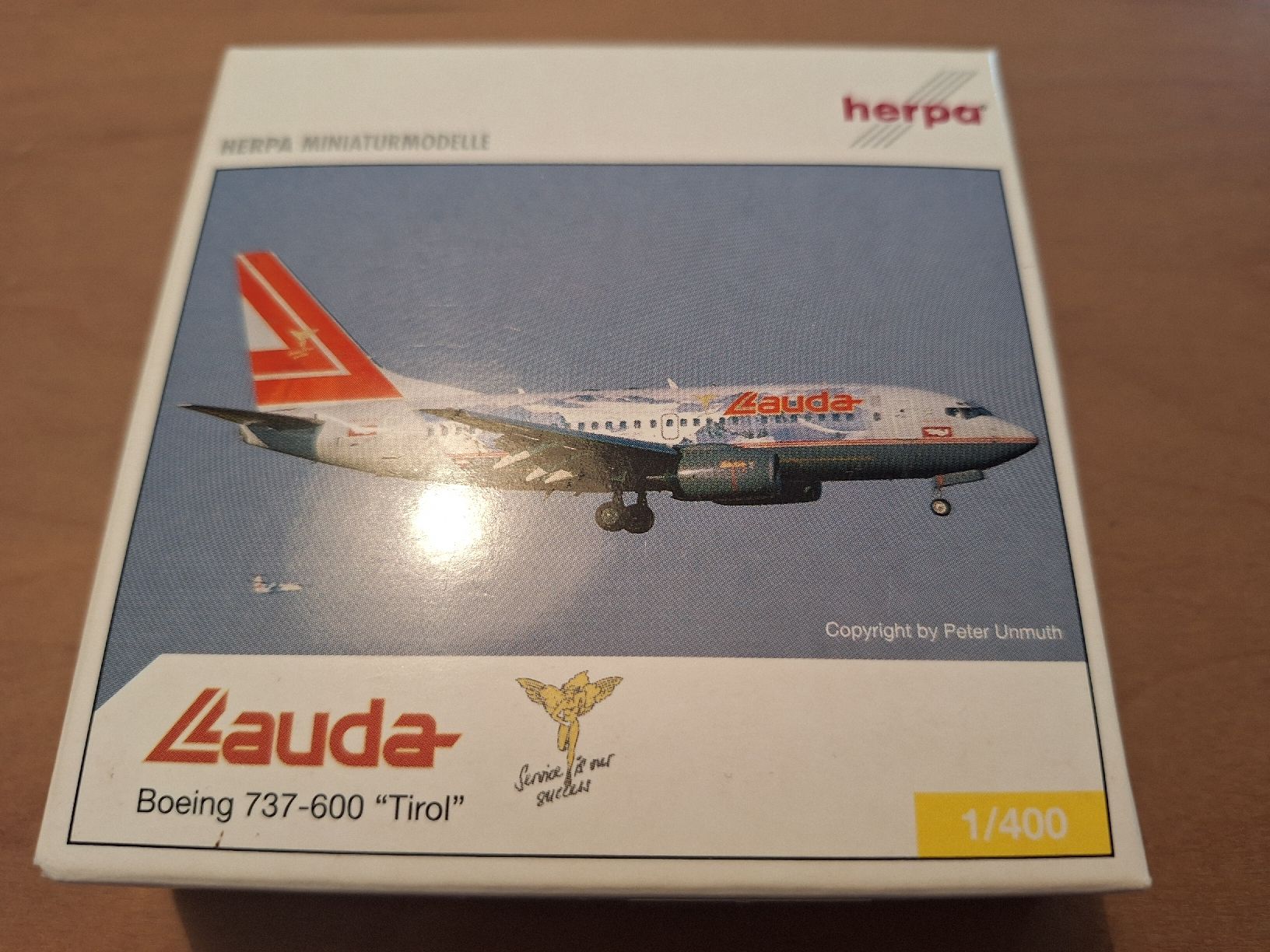 Boeing Kits de montage: Lauda Boeing 737-600 "Tirol"  1:400  – D'occasion à Sargans par nicsam1815