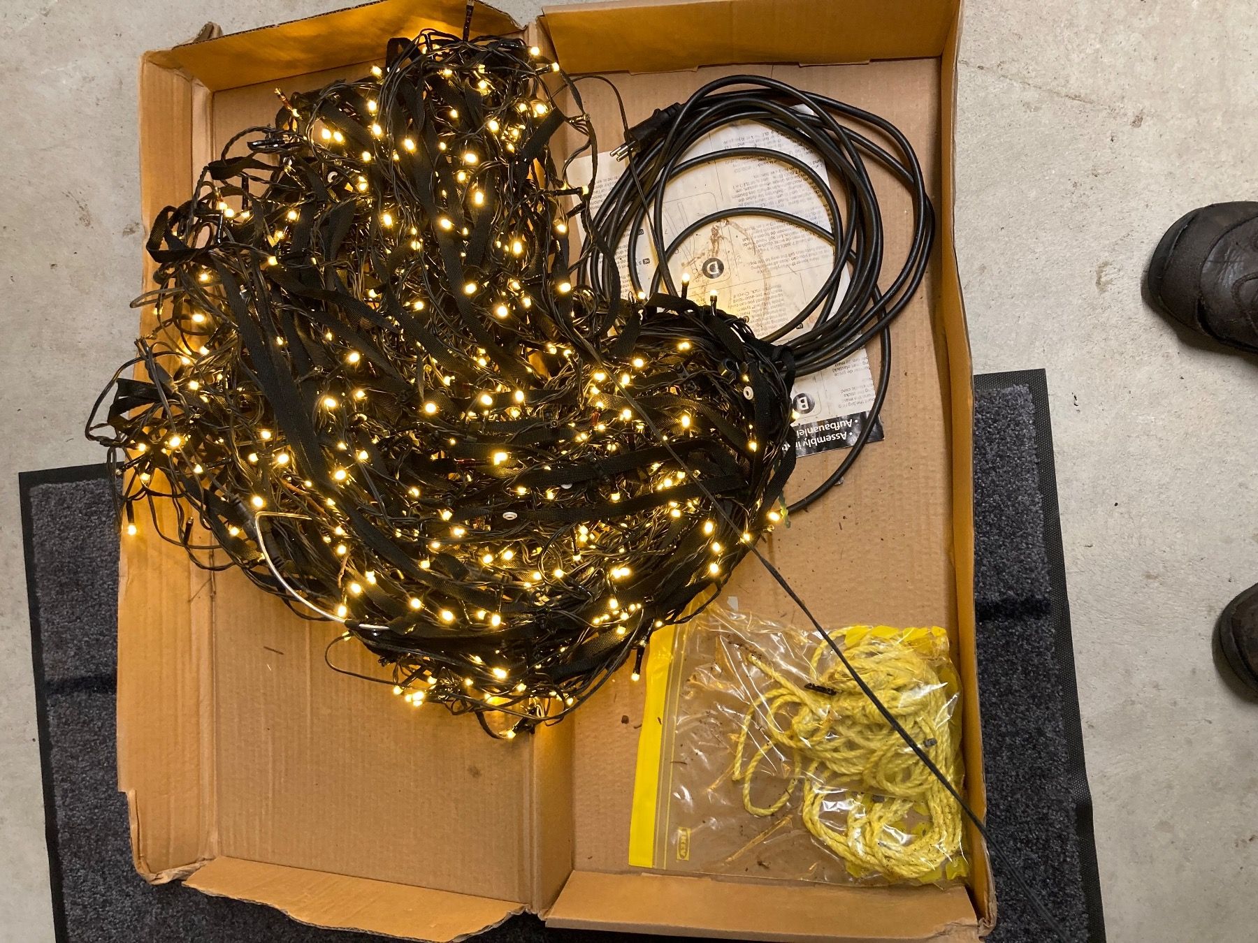 Ghirlande e barre luminose: Weihnachtsbeleuchtung – Usato da Rorschach venduto da Loonimuh 5