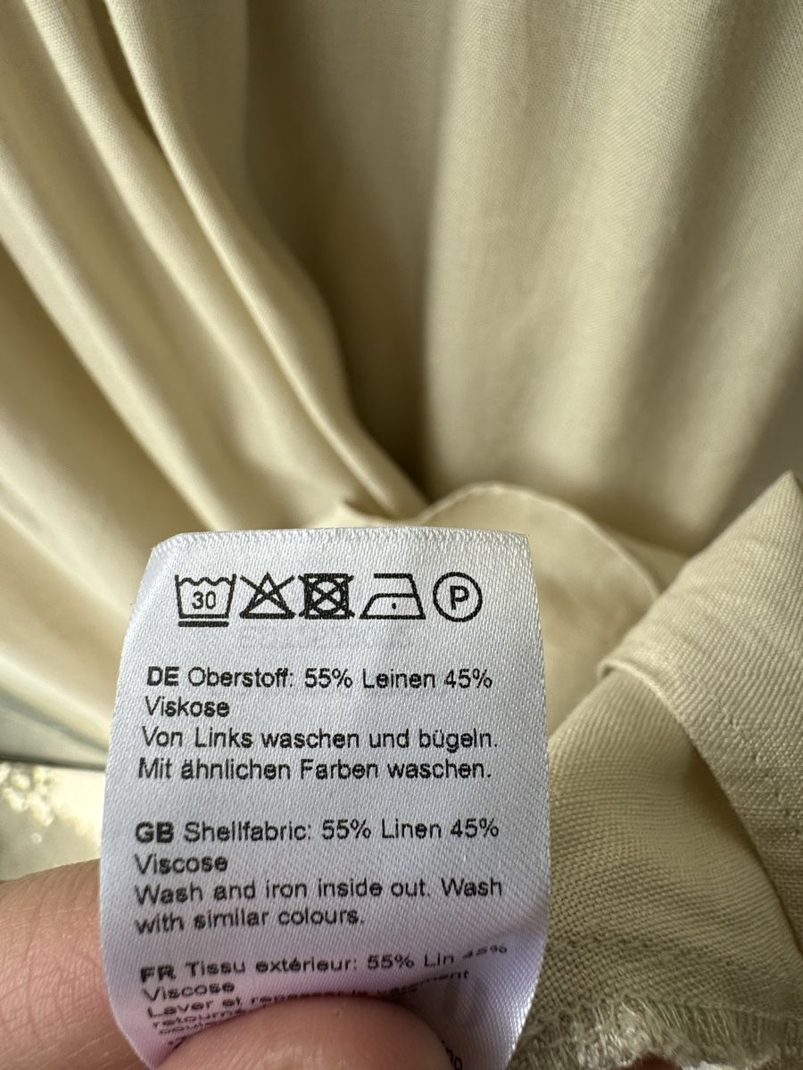 Vestiti: EDITED Sommerkleid sandfarben Gr. 34 – Nuovo (secondo la descrizione) da Brütten venduto da Rod816 6