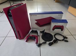 PS5 (Disc) Cosmic Red inkl. Controller
