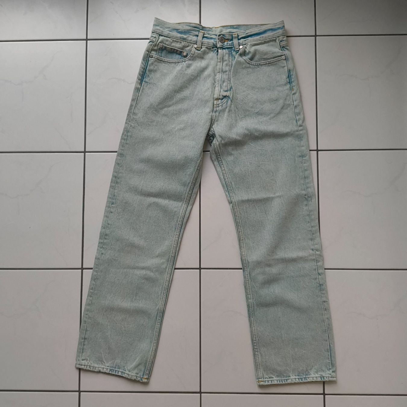 Palm Angels Jeans: Palm Angels Jeans, hellblau, Grösse 31 – Nuovo e nell'imballaggio originale da Uitikon Waldegg venduto da PJLS1 1
