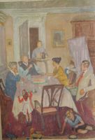 🌿 Schulwandbild  Walter Sautter 1954 Familie