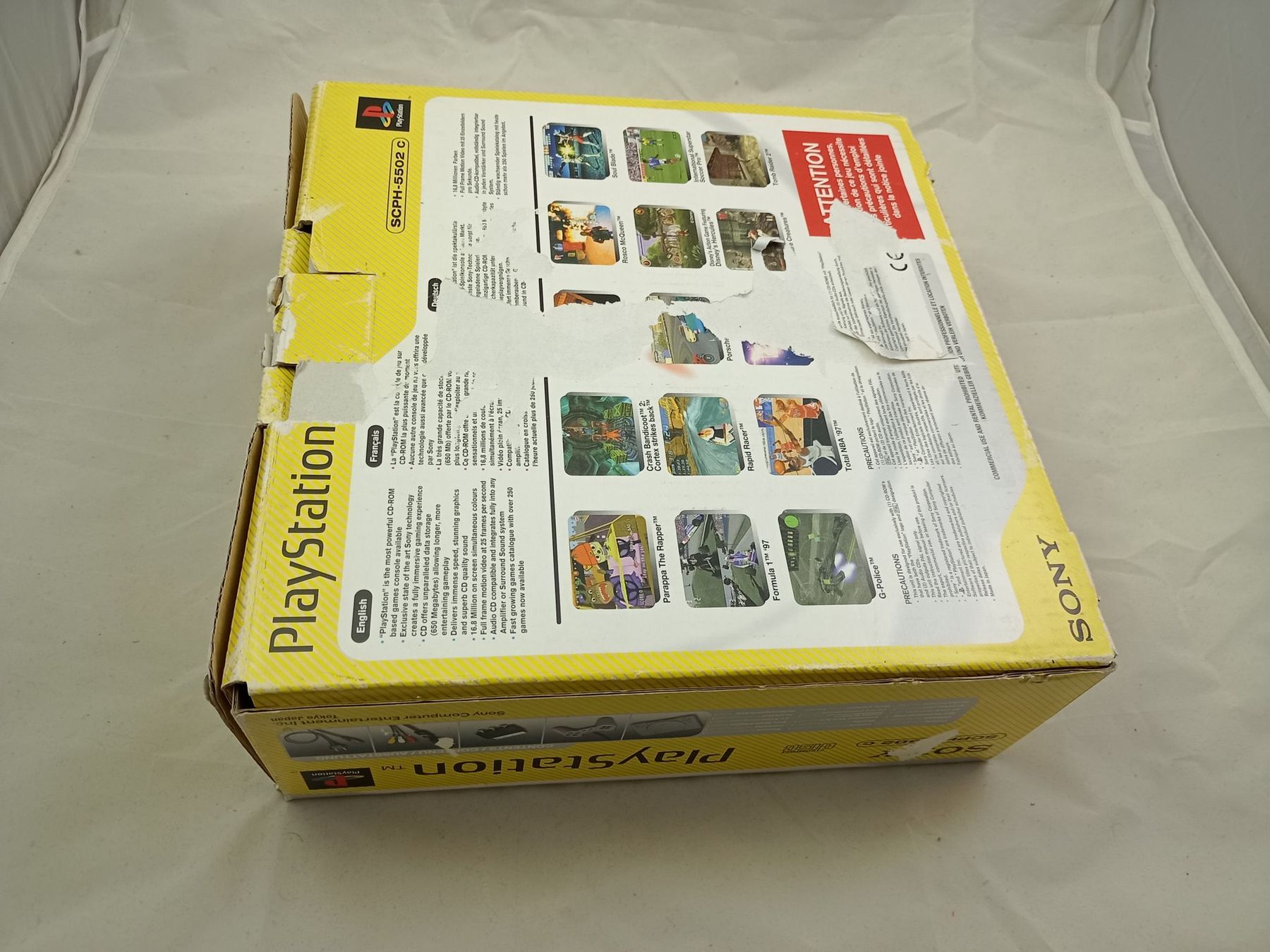 Console: Sony Playstation 1 Konsole mit OVP – Usato da Buchs AG venduto da SellAndBuyX 3